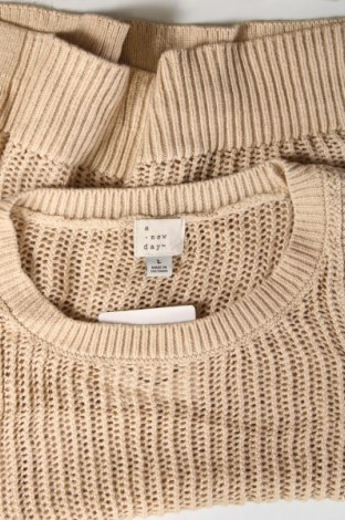 Дамски пуловер A New Day, Размер L, Цвят Бежов, Цена 11,60 лв.
