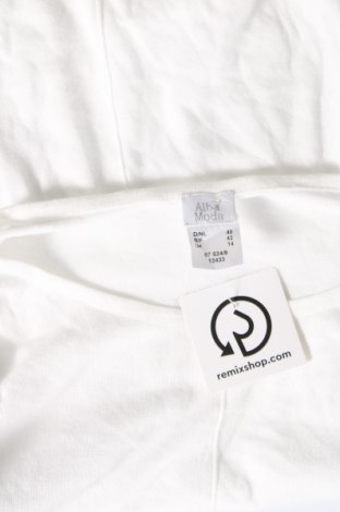 Дамски пуловер Alba Moda, Размер M, Цвят Бял, Цена 18,45 лв.