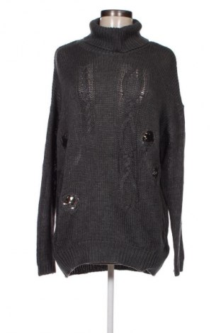 Дамски пуловер Alba Moda, Размер M, Цвят Сив, Цена 21,32 лв.