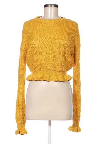 Дамски пуловер Ally, Размер M, Цвят Жълт, Цена 15,95 лв.