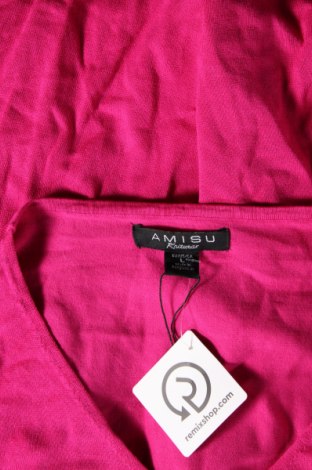 Дамски пуловер Amisu, Размер L, Цвят Розов, Цена 15,95 лв.