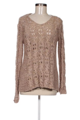 Дамски пуловер Andrea, Размер XL, Цвят Бежов, Цена 15,95 лв.