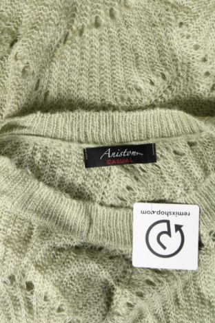 Γυναικείο πουλόβερ Aniston, Μέγεθος L, Χρώμα Πράσινο, Τιμή 9,87 €