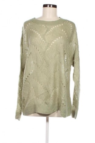 Дамски пуловер Aniston, Размер L, Цвят Зелен, Цена 15,95 лв.