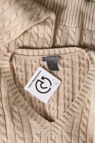 Дамски пуловер Ann Taylor, Размер M, Цвят Бежов, Цена 40,30 лв.