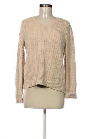 Дамски пуловер Ann Taylor, Размер M, Цвят Бежов, Цена 32,86 лв.