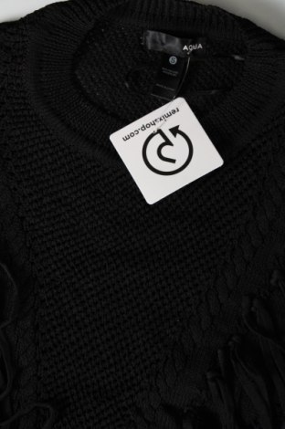 Γυναικείο πουλόβερ Aqua, Μέγεθος S, Χρώμα Μαύρο, Τιμή 7,18 €