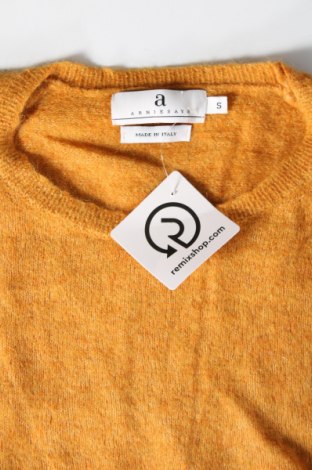 Дамски пуловер Arnie Says, Размер S, Цвят Жълт, Цена 40,30 лв.