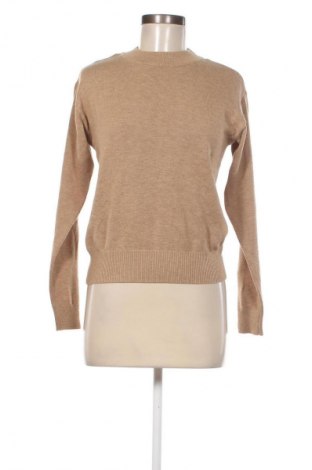Дамски пуловер Aware by Vero Moda, Размер S, Цвят Бежов, Цена 14,85 лв.