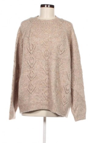 Дамски пуловер Bel&Bo, Размер 3XL, Цвят Бежов, Цена 21,75 лв.