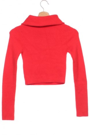 Дамски пуловер Bershka, Размер S, Цвят Червен, Цена 15,08 лв.