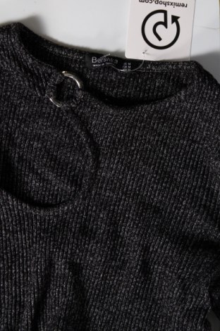 Дамски пуловер Bershka, Размер M, Цвят Черен, Цена 15,40 лв.