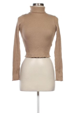 Γυναικείο πουλόβερ Bershka, Μέγεθος S, Χρώμα  Μπέζ, Τιμή 9,87 €