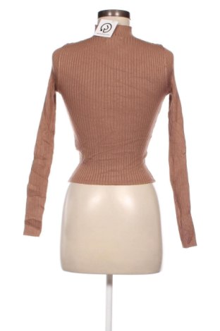 Дамски пуловер Bershka, Размер XS, Цвят Кафяв, Цена 15,95 лв.
