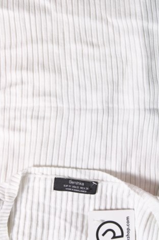 Дамски пуловер Bershka, Размер S, Цвят Бял, Цена 11,60 лв.