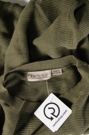 Дамски пуловер Blue Motion, Размер M, Цвят Зелен, Цена 15,08 лв.
