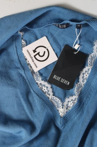 Γυναικείο πουλόβερ Blue Seven, Μέγεθος XL, Χρώμα Μπλέ, Τιμή 37,39 €