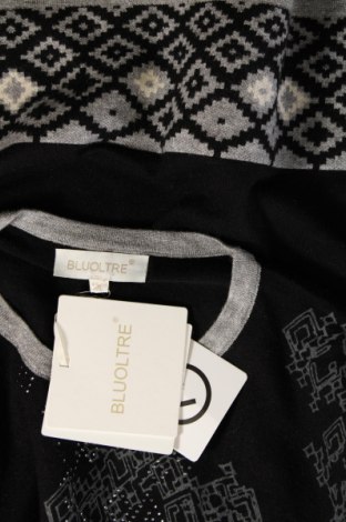 Дамски пуловер Bluoltre, Размер M, Цвят Черен, Цена 25,30 лв.