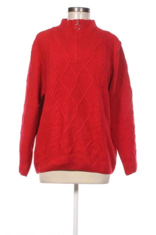 Γυναικείο πουλόβερ Body Flirt, Μέγεθος XL, Χρώμα Κόκκινο, Τιμή 11,66 €