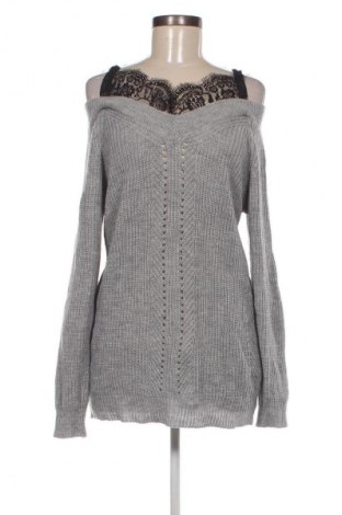 Дамски пуловер Body Flirt, Размер S, Цвят Сив, Цена 15,95 лв.