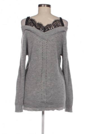 Дамски пуловер Body Flirt, Размер S, Цвят Сив, Цена 15,95 лв.