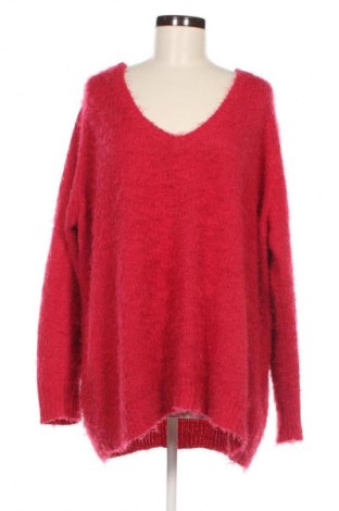 Damenpullover Bpc Bonprix Collection, Größe 4XL, Farbe Rot, Preis 20,18 €