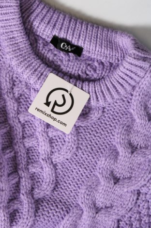 Damenpullover C&A, Größe XXL, Farbe Lila, Preis 12,11 €