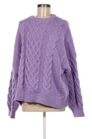 Дамски пуловер C&A, Размер XXL, Цвят Лилав, Цена 17,40 лв.