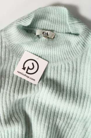 Γυναικείο πουλόβερ C&A, Μέγεθος L, Χρώμα Πράσινο, Τιμή 9,87 €