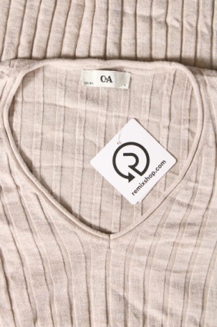 Γυναικείο πουλόβερ C&A, Μέγεθος L, Χρώμα  Μπέζ, Τιμή 9,87 €