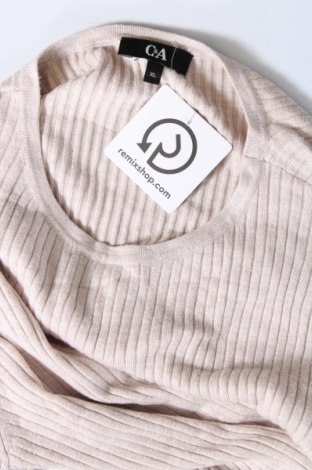 Damenpullover C&A, Größe XL, Farbe Beige, Preis 7,49 €