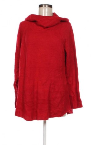 Дамски пуловер Calvin Klein, Размер L, Цвят Червен, Цена 72,00 лв.