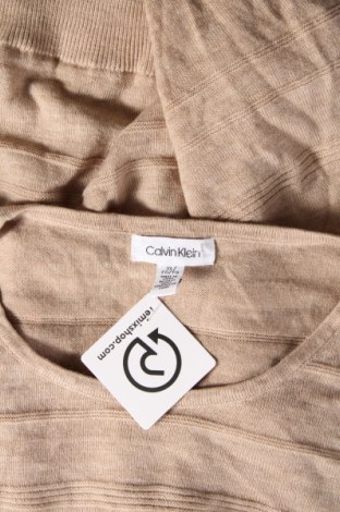 Pulover de femei Calvin Klein, Mărime XL, Culoare Bej, Preț 236,84 Lei