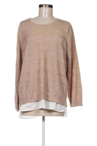 Дамски пуловер Calvin Klein, Размер XL, Цвят Бежов, Цена 72,00 лв.