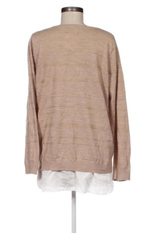Дамски пуловер Calvin Klein, Размер XL, Цвят Бежов, Цена 72,00 лв.