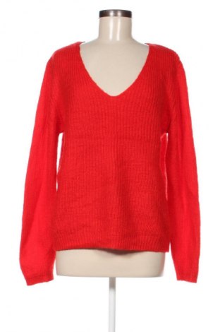 Дамски пуловер Camaieu, Размер M, Цвят Червен, Цена 29,00 лв.