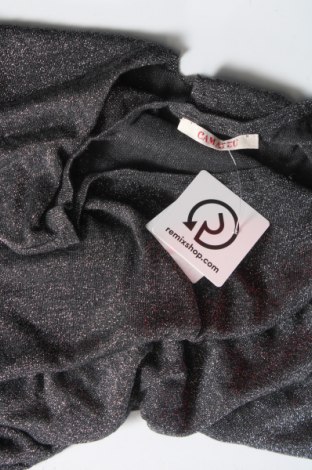 Дамски пуловер Camaieu, Размер M, Цвят Сребрист, Цена 13,05 лв.
