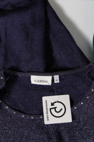 Γυναικείο πουλόβερ Canda, Μέγεθος XL, Χρώμα Μπλέ, Τιμή 11,12 €