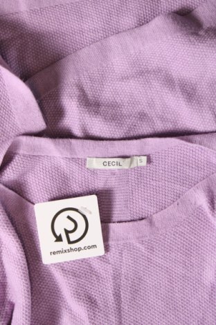 Дамски пуловер Cecil, Размер S, Цвят Лилав, Цена 22,55 лв.