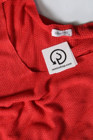 Γυναικείο πουλόβερ Celestino, Μέγεθος S, Χρώμα Κόκκινο, Τιμή 5,38 €