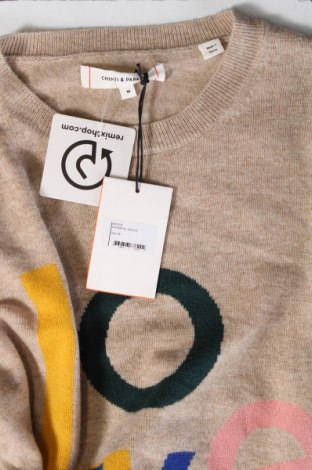 Дамски пуловер Chinti and Parker, Размер M, Цвят Бежов, Цена 305,00 лв.