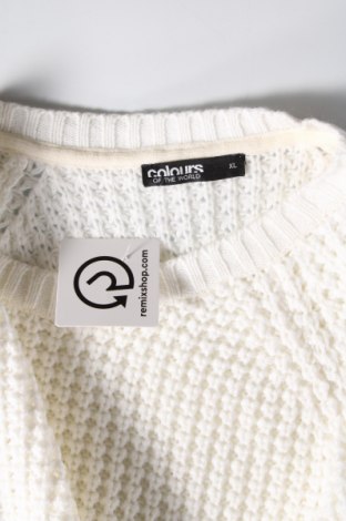 Damski sweter Colours Of The World, Rozmiar XL, Kolor Biały, Cena 60,29 zł