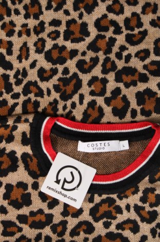 Γυναικείο πουλόβερ Costes, Μέγεθος L, Χρώμα  Μπέζ, Τιμή 11,41 €