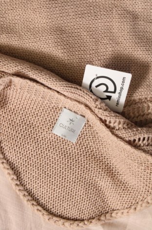 Дамски пуловер Culture, Размер L, Цвят Бежов, Цена 21,20 лв.