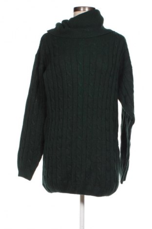 Дамски пуловер DF, Размер M, Цвят Зелен, Цена 41,00 лв.
