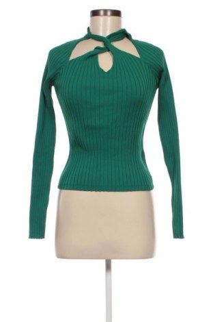 Дамски пуловер Defacto, Размер L, Цвят Зелен, Цена 15,95 лв.