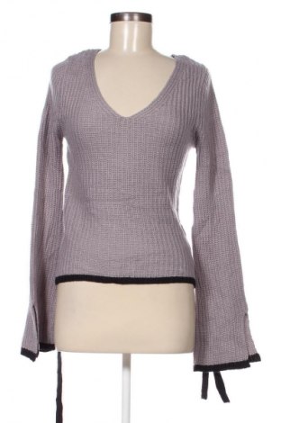 Дамски пуловер Derek Heart, Размер L, Цвят Сив, Цена 13,05 лв.