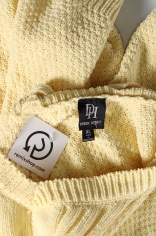 Дамски пуловер Derek Heart, Размер XL, Цвят Жълт, Цена 18,85 лв.