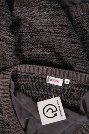 Дамски пуловер Designer S, Размер XL, Цвят Сив, Цена 18,85 лв.