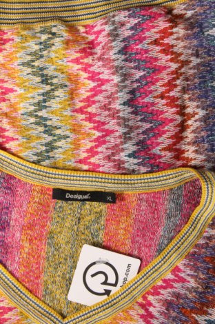 Дамски пуловер Desigual, Размер XL, Цвят Многоцветен, Цена 62,00 лв.